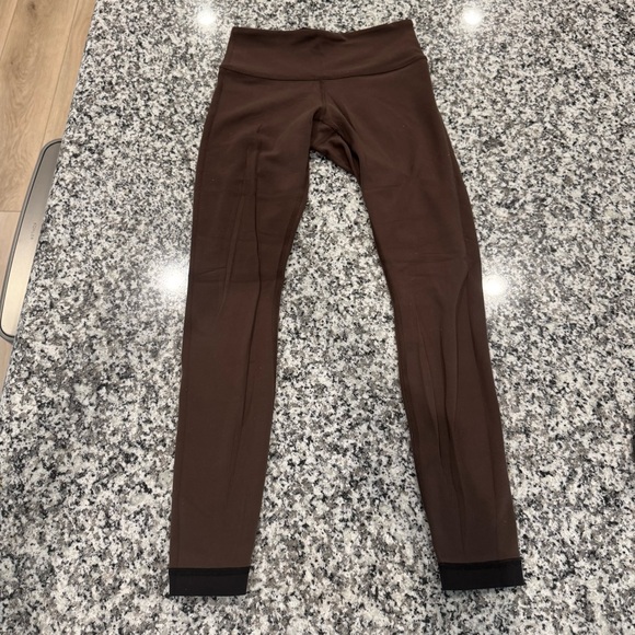 Lululemon Reversible Black and Brown Leggings - Picture 5 of 7